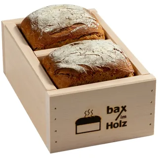 bax im Holz Brot-Holzbackrahmen Backform aus massivem Buchenholz / Einfach