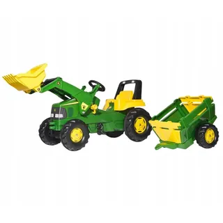 Rolly Toys John Deere mit Anhänger und Lader (811496)