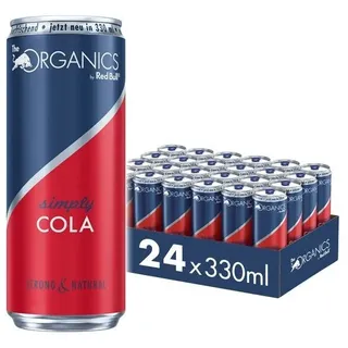 Red Bull Organics Simply Cola, Einweg-Pfand, BIO - 24x0.33l Dose