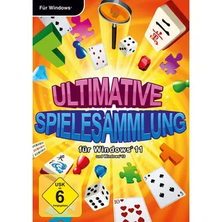 Windows 11 Spielesammlung - 10 Spiele - Solitaire -Puzzle - PC Download Version