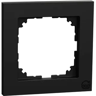 Merten Rahmen 1fach schwarz matt