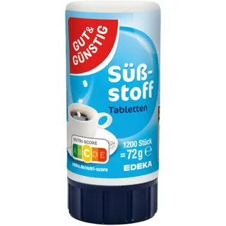 Gut und günstig Gut & Günstig Süßstoff-Tabletten im Spender 1200 Stück