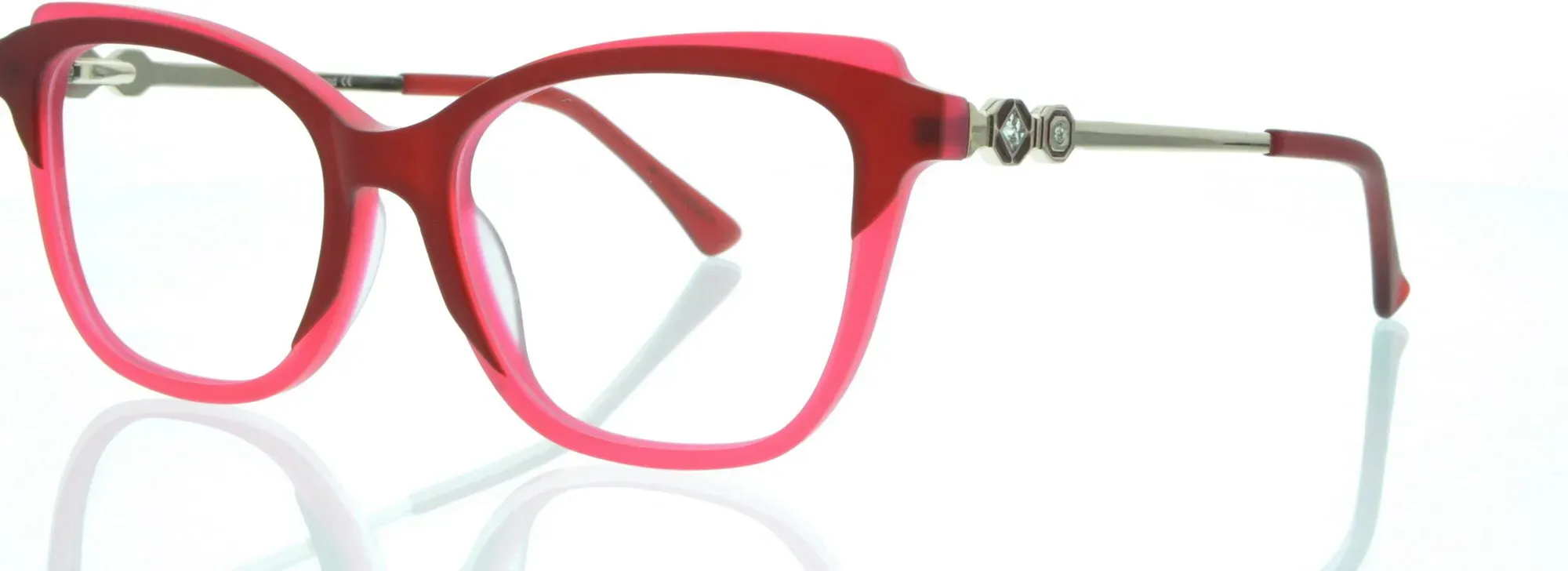Brille TL3661A in der Farbe rot rose