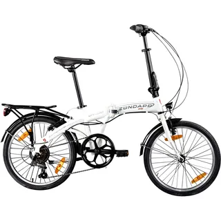 Zündapp ZF20 Speed Folder Klapprad Faltrad Stadtrad Fahrrad faltbar Klappfahrrad StVZO