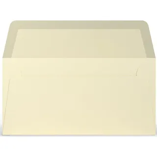 RÖSSLER 220702512 Briefumschläge, 80 g/m2, DIN lang, 5 Stück