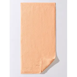 Waschhandschuh 16 x 22 cm apricot
