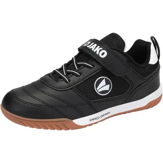 Jako J-SH Winger EV Hallenturnschuh, Jet Black/White, 34 EU