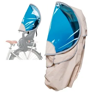 Bub-up Regenschutz und Sonnenschutz für Kinderfahrradsitz / Fahrrad Kindersitz