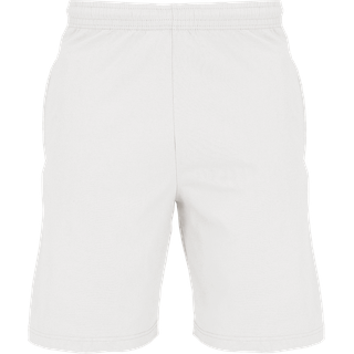 Fruit of the Loom Iconic 195 Jersey Shorts kurze Herren Freizeithose aus ringgesponnene Baumwolle, weiß, S