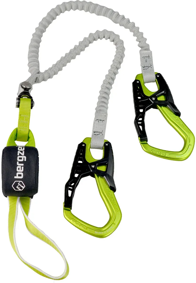 Edelrid Bergzeit Cable Comfort 6.0 Klettersteigset (Größe One Size, black-anthracite)