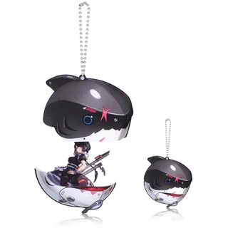 TaiCy Zenless Zone Zero Exklusiver Charakter Schlüsselanhänger - Lebendig, robust und zartes Sammlerstück Accessoire (D-Zero-Ellen Joe)