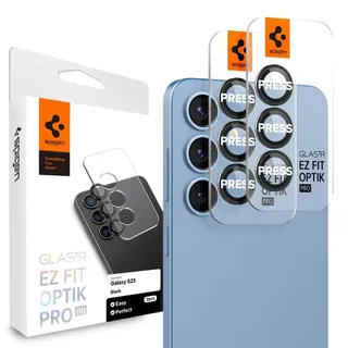 SPIGEN Glas.tR EZ Fit Optik Pro HD 2 Pack - Black - Samsung Galaxy S25