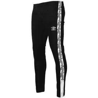 Umbro Eyre Logo Hosen - Black / White - XL