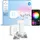 Hue Bridge + 3 x Essential GU10 smarte Lampe + Dimmer Switch
