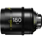 Dzofilm Arles 180mm T2.4 FF/VV Prime Cine Lens for PL (metric) (PL, Vollformat), Objektiv, Schwarz