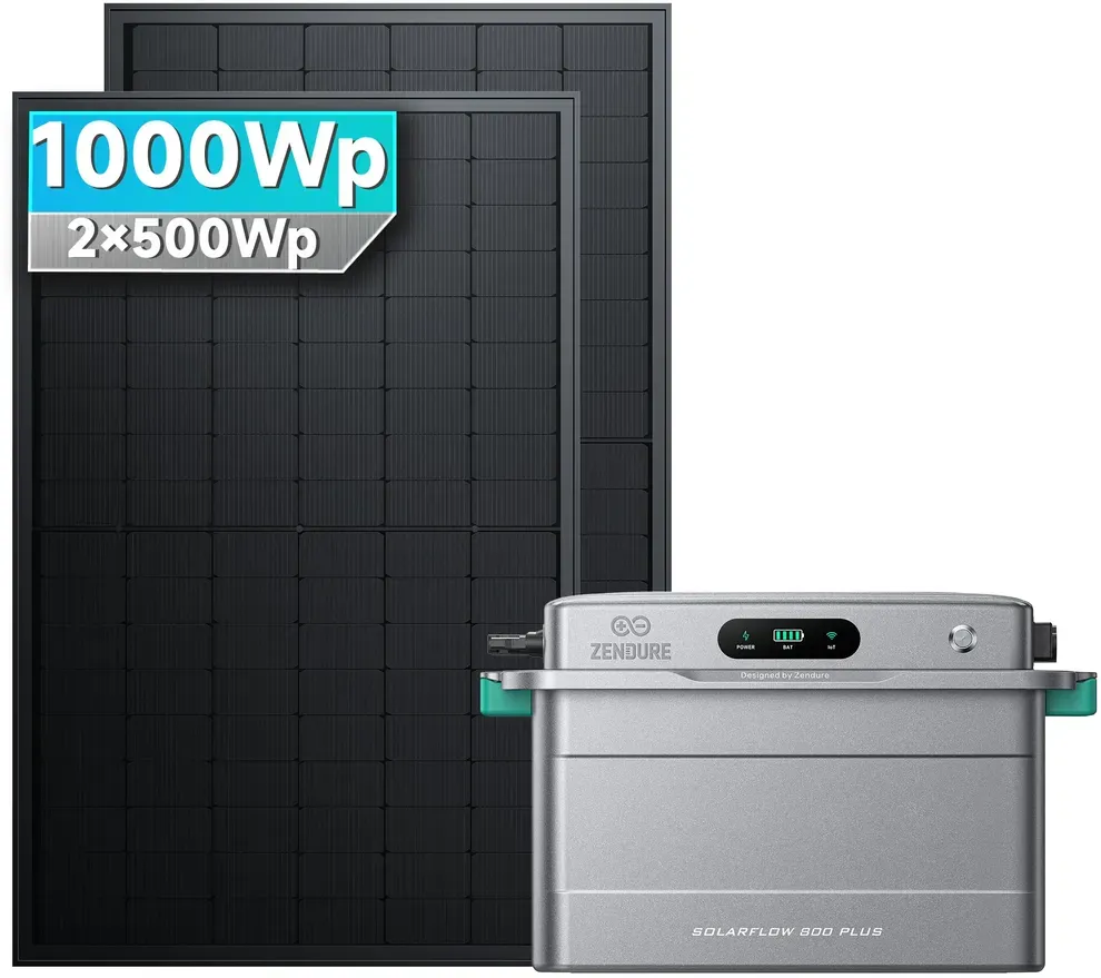 SolarFlow 800 Plus+ 2x500W Bifaziale - 1000Wp ‚Äì 2 Module / Ohne HAL