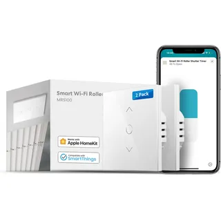 Meross WLAN Rolladenschalter Homekit, Alexa Google Siri, Prozentsteuerung