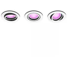 Philips Hue Centura Spots White and color ambiance 3er Set silber