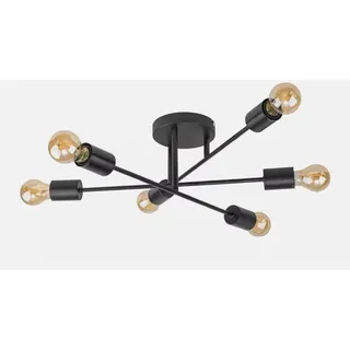 LIVARNO home LED Deckenleuchte Leuchte Lampe beweglich 6-flammig schwarz