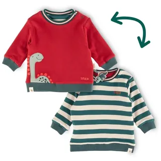 Sigikid Wendeshirt dino world in rot | Gr.: 74