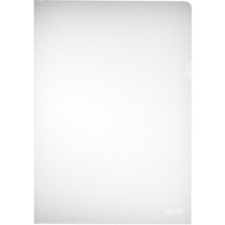 Herlitz Aktenhülle A4, Genarbt, oben und rechts offen, 10 Stück