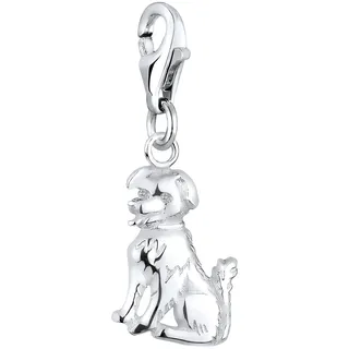 Elli Hund Tier Freund 925 Sterling Silber OneSize Damen