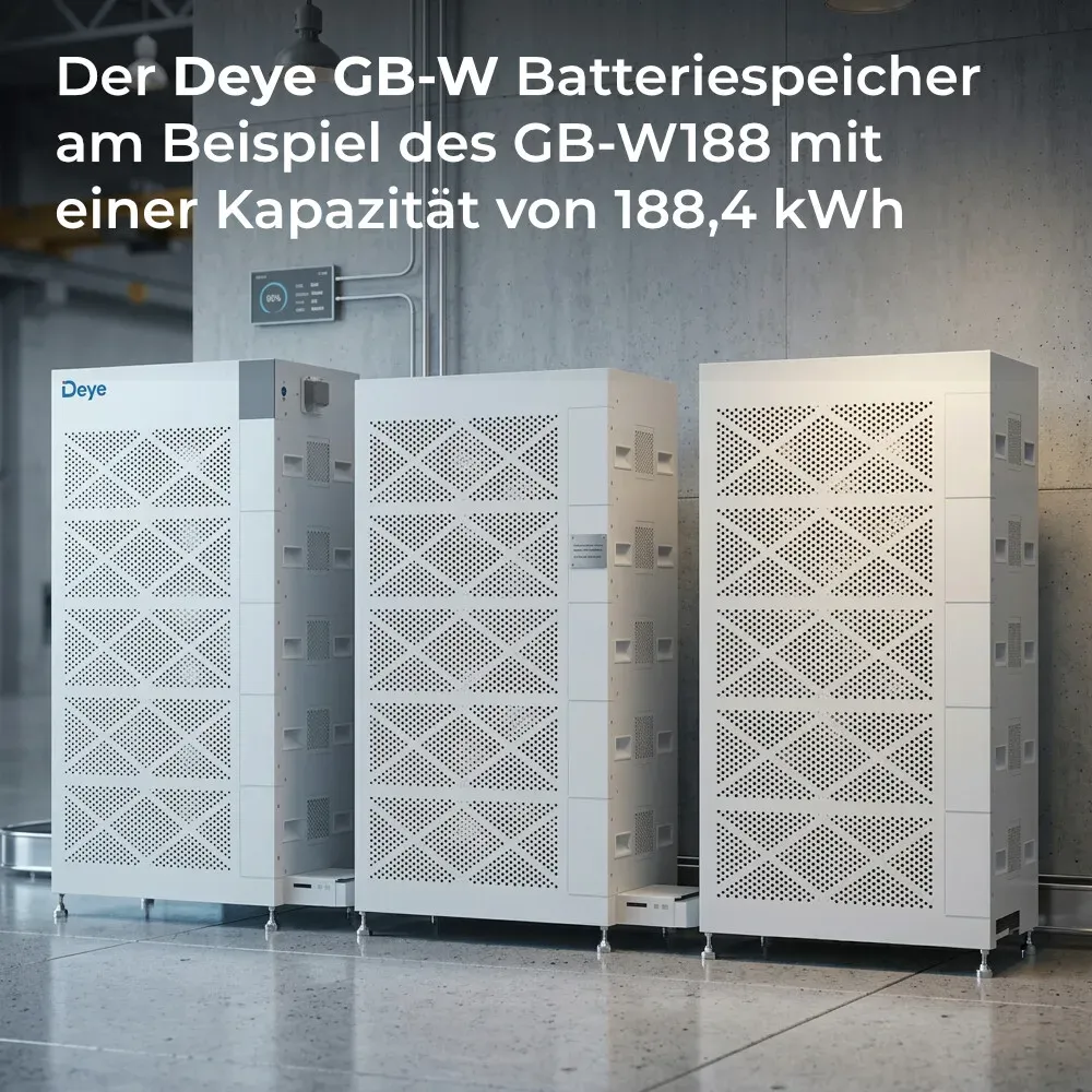 Deye GB-W105 Hochvolt Batteriespeicher | 105,9 kWh