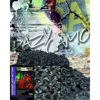 Camo Systems Camo Tarnnetz, Pro Crazy Camo 2.4x3 Meter night