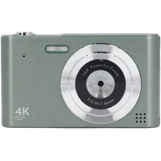 4K Digitalkamera 48MP mit LED Taschenlampe 16x Zoom AF Autofokus Anti-Shake Technologie Hochauflösendes Display Compact Portable