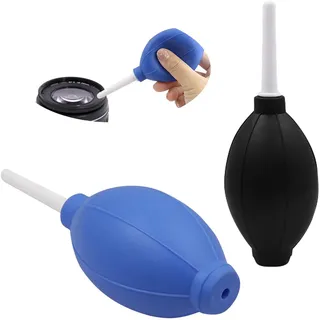 2 Stück Blasebalg Dust Blower,Kunstharz Blasebalg Dust Blower,Kamera Blasebalg,Mini-Luftgebläse,Blasebalg Kamera,Ideal für die Reinigung von Kamerasensoren,Tastaturen und Objektiven