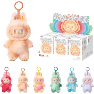 pop mart Schlüsselanhänger Schlüsselanhänger Sammelfigur Pop Mart Labubu Big into Energy Blindbox