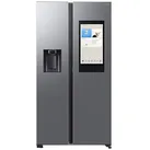 Samsung Side-by-Side mit View Inside und Wassertank, 614 l, Edelstahl, EEK:E, RS90F67BETEF