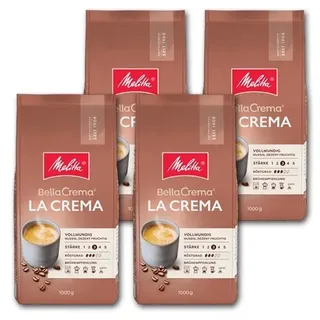 4 KG Melitta BellaCrema La Crema Kaffeebohnen Preis ist Inklusive Kaffeesteuer