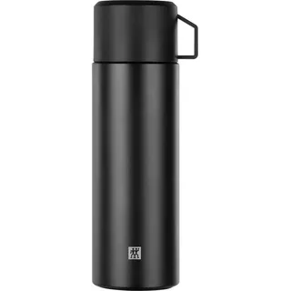 Zwilling Thermo Isolierflasche, 1 l, Schwarz,