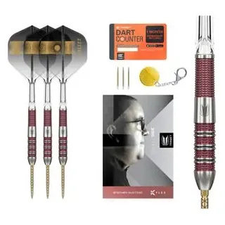 target-darts Dartpfeile Stephen Bunting 95K SP, mit Metallspitze, 22g, 3 Stück