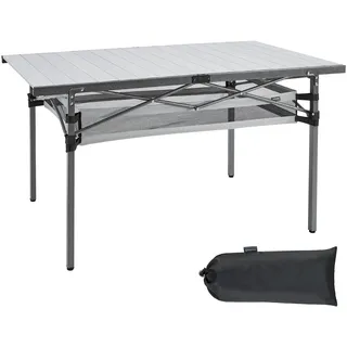 KingCamp Campingtisch Klapptisch Schwarz