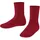 Stoppersocken Anti-Rutsch Socken Vollsohle Merino-Wolle Hellrot 35-38
