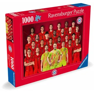 Ravensburger Puzzle 1000 Teile FC Bayern München Saison 2024/25 - Puzzle für Erwachsene und Kinder ab 14 Jahren, Fußball Puzzle, Fußball Geschenke