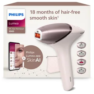 Philips Lumea IPL 9900 Series - IPL Haarentfernungsgerät mit SenseIQ - BRI951/00