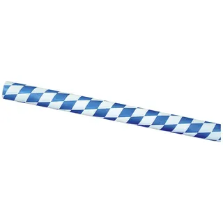 Staufen Tischtuch Bayrische Raute 100cmx10m Raute blau-weiß