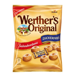 Werther’s® Original Sahnebonbons zuckerfrei Bonbons 19 St./ 70,0 g