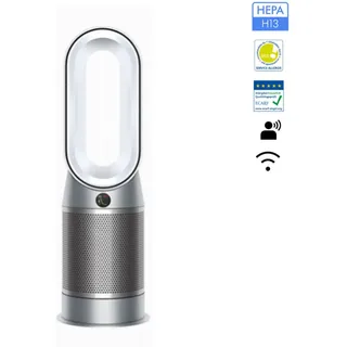Dyson Heizlüfter mit Luftreiniger Purifier Hot Cool Autoreact HP7A Weiß Nickel
