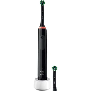 Oral-B Pro 3 3000 CrossAction schwarz + Aufsteckbürste