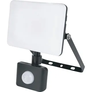 Müller-Licht Orlando 21600070 LED-Außenstrahler mit Bewegungsmelder 10 W Neutralweiß