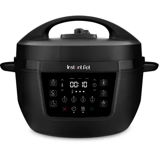 Instant Pot Multikocher XL 7.1L 7-in-1 Smart Cooker - Schnellkochtopf, Schongarer, Reiskocher, Sautierpfanne, Joghurtbereiter, Dampfgarer und Speisewärmer, Schwarz