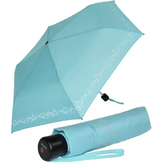 Knirps 4Kids Kinder-Taschenschirm reflective mit Reflexborte - capri