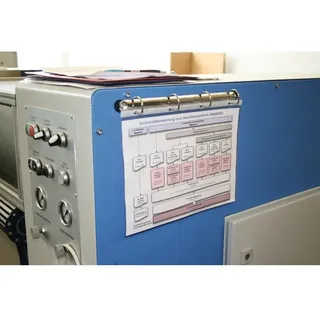 Eichner 4-Ringmechanik verz.f.DIN A4 Hüllen