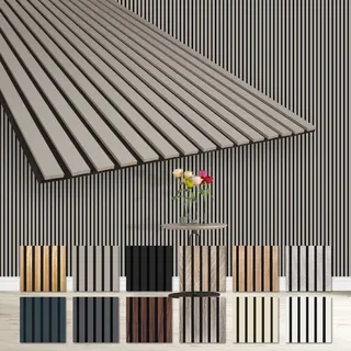 HEXIM Akustikpaneel AP02 grau 2 St. 278 x 60 cm