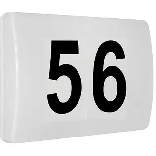 LENA LIGHTING LED- Hausnummernleuchte PORTAL LED/6W mit Dämmerungssensor