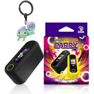 Brook Pocket Auto Catch Carry mit Schlüsselanhänger – Dual Accounts tragbare Version von Auto Catch Pocket Monsters, Auto Catcher, Schwarz (Phantom Black) - 41.84 cm3
